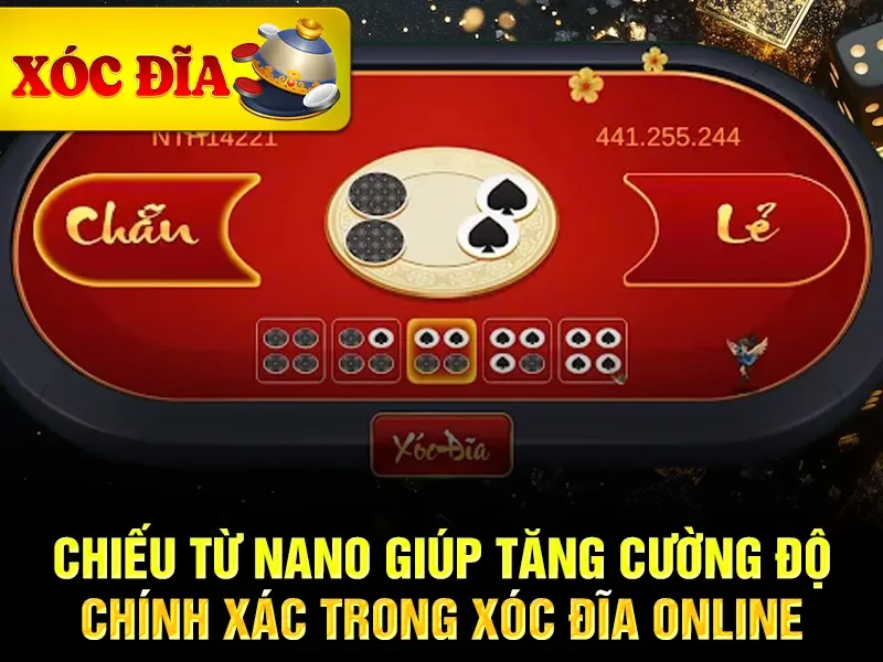 Chiếu từ Nano giúp tăng cường độ chính xác trong xóc đĩa online