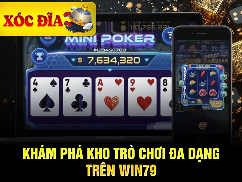 Khám phá kho trò chơi đa dạng trên win79